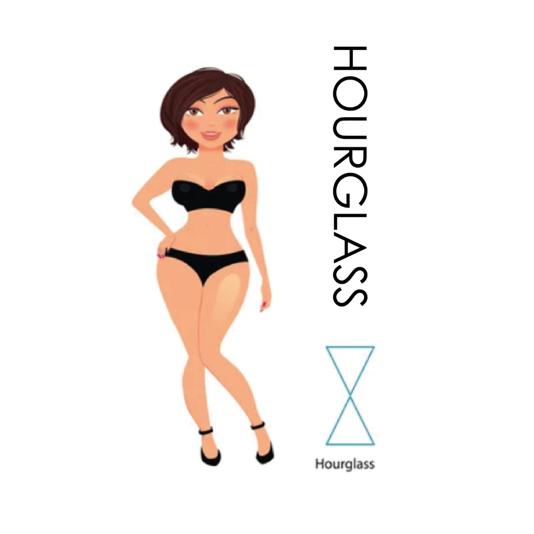 Body shape guide hourglass
