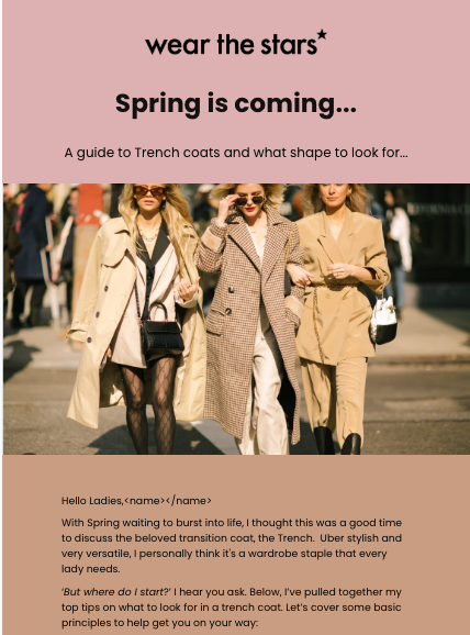 Find Your Perfect Trench | What's Your Shape
